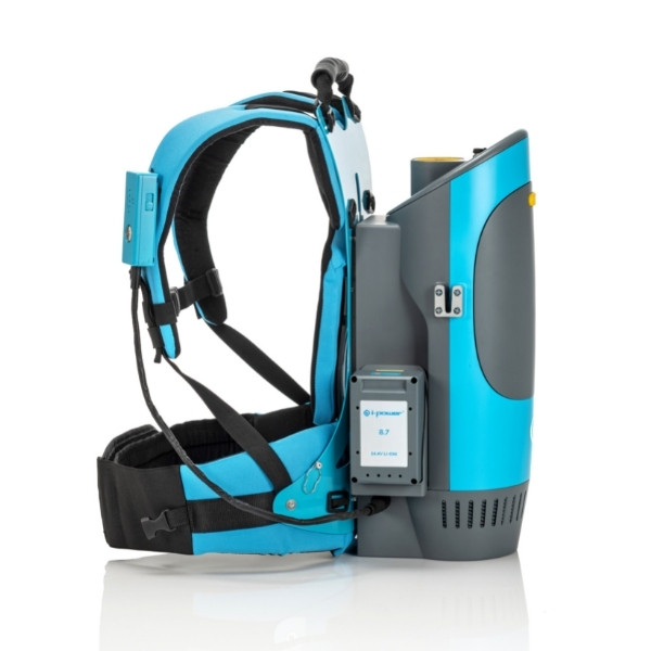 i-move 2.5B backpack vacuum side