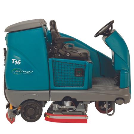 T16 Ride-On Floor Scrubber Dryer Side