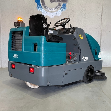 Second Hand S20 Ride-On Sweeper Side Back