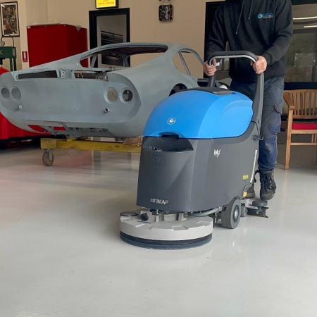 iMx50B Medium Battery Walk-Behind Scrubber Hire Repairs Workshop