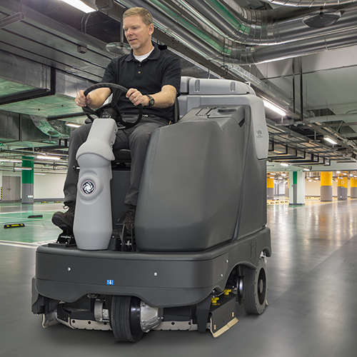 Nilfisk SC6500 Ride-On Scrubber Dryer - Disk