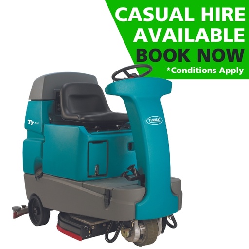 [RNT.MV-T7-0076] T7 Medium Battery Ride-On Scrubber Hire