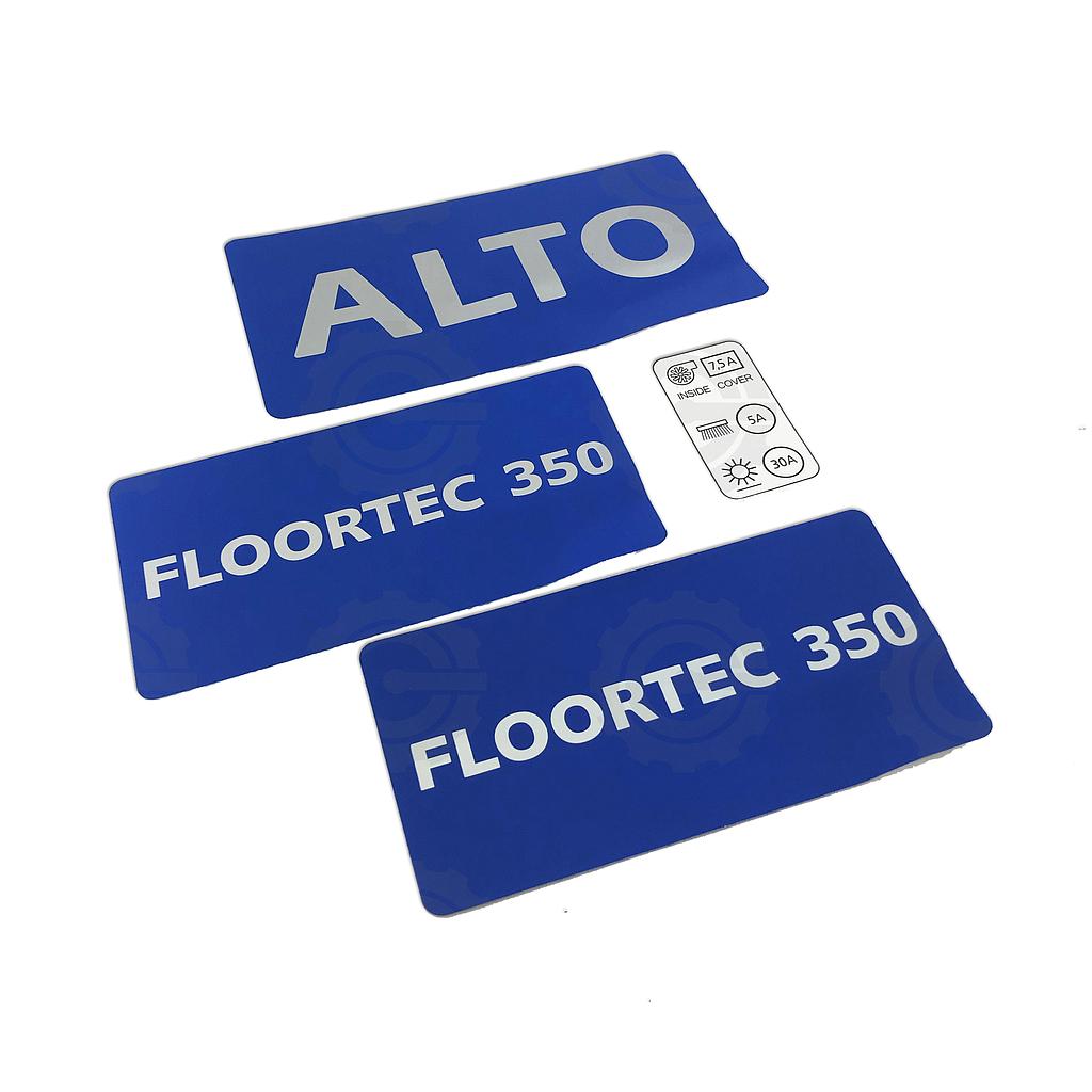 Decals Floortec 350 Kit