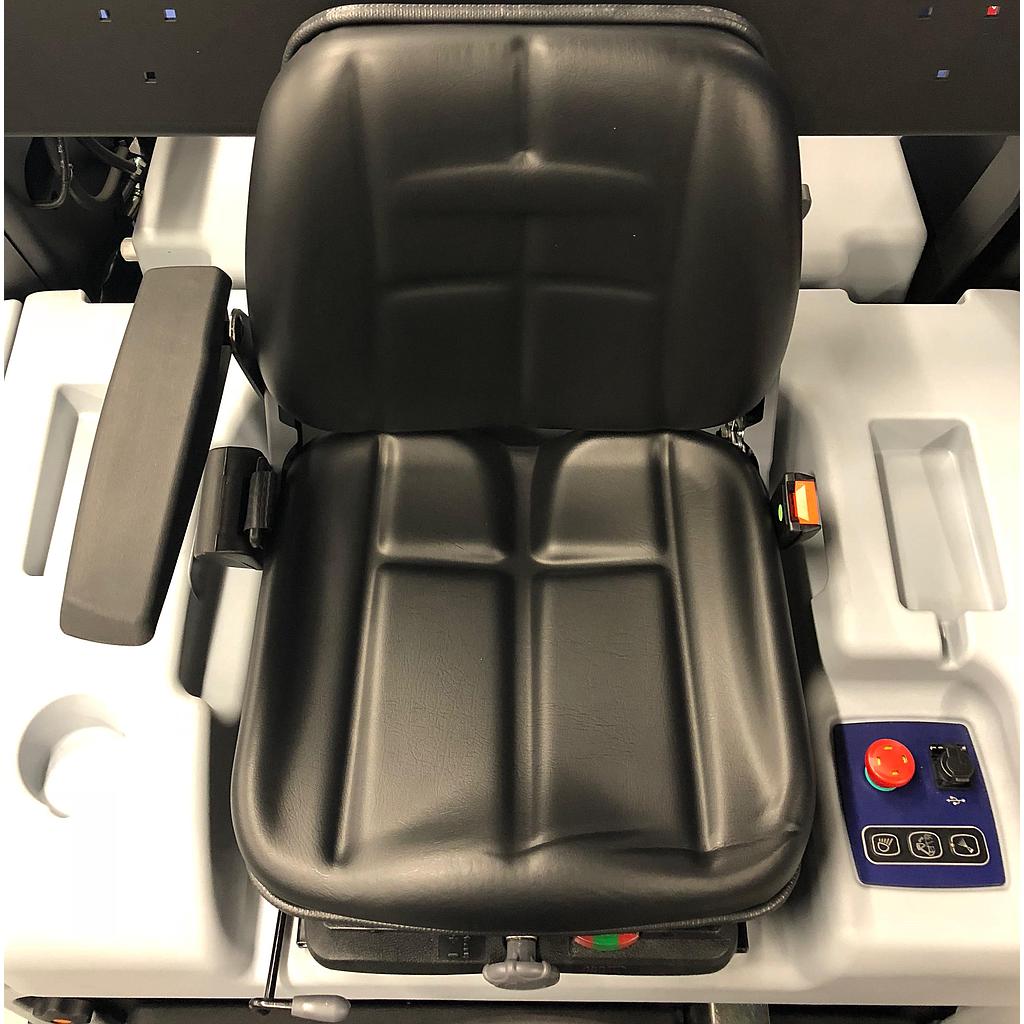 Deluxe suspension seat