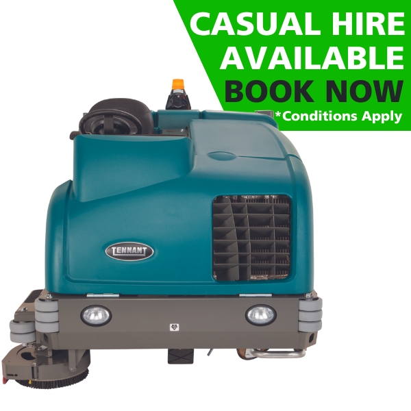 M30 Large Industrial Sweeper-Scrubber Hire